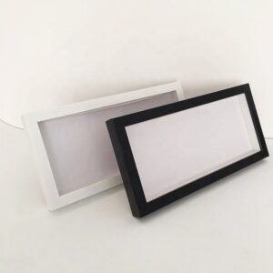 0.78 Inches Black PS Hanging Deep Frame 6×14 Inch Memory Shadow Box Frame