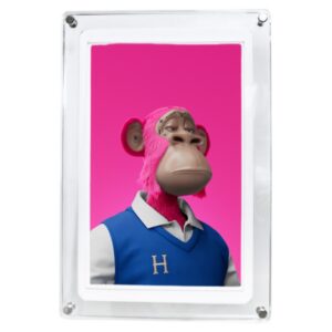 10.1 Inch Acrylic Digital Photo Art Frame with WiFi NFT Picture IPS LCD MP4 AVI ROHS for Indoor Desktop Use