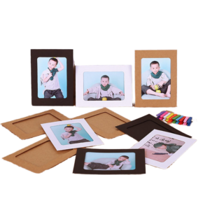 10pcs Colorful 3 Inch DIY Wall Hanging Frames Fujifilm Instax Mini Film Instant Camera Paper Photo Frames Home Decor Wedding