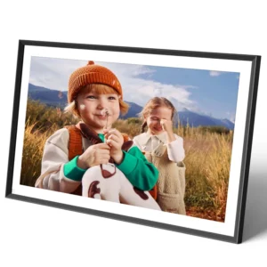 15.6” Frameo Android App Digital Photo & Video Frame Cloud Version Touch Screen WiFi for Easy Sharing Video Playback Function