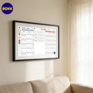15.6 Inch Desktop Smart Digital Calendar Android 14 Touch Screen Digital Photo Frame Wireless Family Clock Office Display Screen