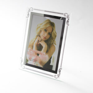 18*13cm 3D Blank Crystal Sublimation Glass Photo Frame