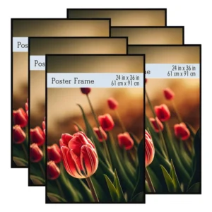 24 X 36 Black Frames Picture Poster Frame Iron Plastic Wall Photo Frame