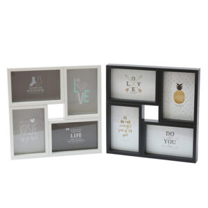 4 opening Wall Wooden Picture Frames Collage Photo Frame