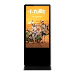49/55/75inch Floor-Standing Touch Vertical Advertising Machine Picture Frame Display Screen Wwx Video Display