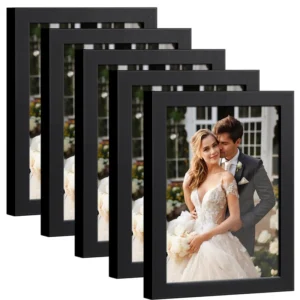 4X6 5×7 Picture Frames with HD Plexiglass Wall Gallery and Tabletop Display Photo Frames Home Office Decoration