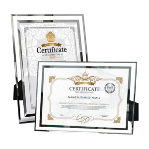 4×6 5*8 8*10 A4 Diploma Frames Wall Decoration Certificate Glass Picture Photo Frame