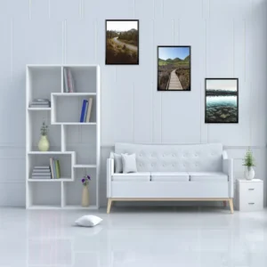 5pcs Factory Direct Single Pack Supply 16×24 PVC Photo Frame Wall Mounted Setting Mounted Picture Frame Photo Wall Combination