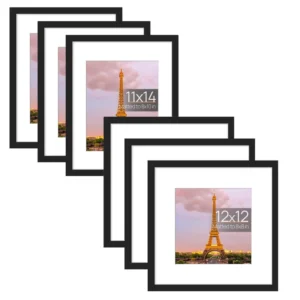 5×7 6×8 8×10 11×14 12×16 16×20 24×36 Inch A3 A4 A5 Custom Size Black Picture Frame Mdf Wooden Photo Frame Wall Decor