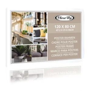 80 X 120 cm White Resin Poster Frame