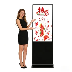 85 Inch Commercial Use Android Windows Dual OS Advertising Digital Signage with Smart Split Screen