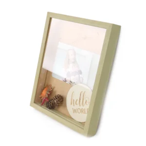8×10 Deep Wooden 3D Shadow Box Home Office Decor Mdf Photo Picture Frame