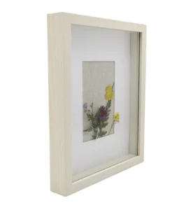 8×10 New Design Wooden Shadow Box Photo Frame High Quality Home Decoration With Flowers and Scenery Subject