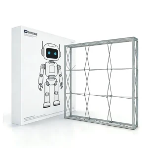 8×8 10×8 Portable Seamless Smooth Custom Seg Stretch Tension Fabric Pop Up Display Wall Backdrop