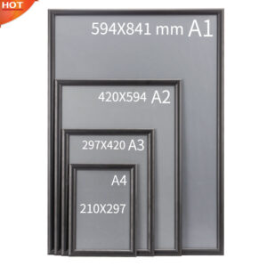 A1 A2 A3 A4 Aluminum Poster Frame Advertising Snap Frame From Professional Manufacturer