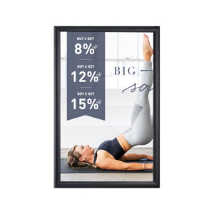 A1 A2 A3 A4 Factory Direct Manufacturer Poster Frame For Advertising Aluminum Snap Frame