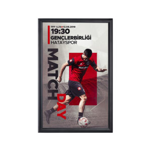 A1 A2 A3 A4 Metal Poster Snap Frame For Indoor Outdoor Wall Mounted Picture Poster Photo Frame Metal Aluminum Frame