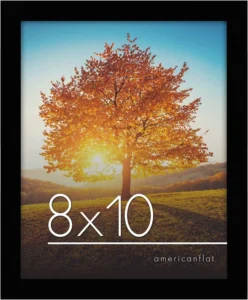 A3 Black White Poster Picture Wood Photo Frame