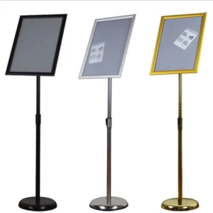 A3 Poster Display Floor Stand A4 24×36 Poster Frame Adjustable Paper Holder