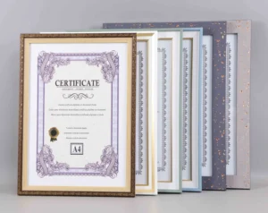 A4 Diploma Frame Certificate Frame PS Plastic Photo Frame