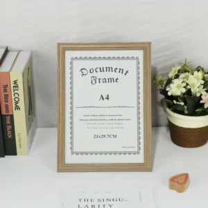 A4 Document Pictures Photo Frame University Graduation Award Degree Diploma Certificate Frame