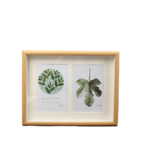 A4 Eco Friendly Durable Lightweight Custom Poster or Picture Frame with UV Printing Creative MDF Wood Tabletop Frame