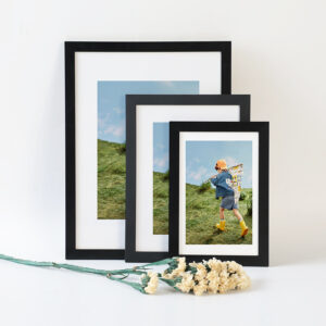 A4 MDF Picture Frame Modern Wall Mount or Desktop Photo Frame for Certificates