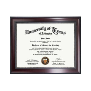 A4 PS Certificate Frames Document Graduation Diploma Frame with Stand Bracket
