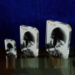 Acrylic Home Photo Display Rack Table Top Tabletop Photo Frame