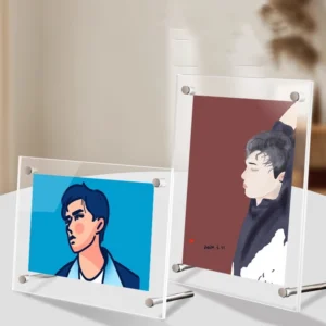 Acrylic Photo Frame Creative Seahorse Couple Display Customized Cutting & DIY Printing to Create Transparent Crystal Pieces