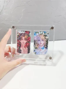 Acrylic Square Display Stand with 8mm Thick for Photo Frame for Desktop Storage Acrylic Factory Direct Sales Custom made