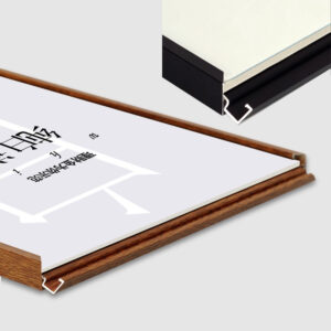 Aluminum Alloy Poster Frame Open Frame Replaceable Elevator Advertising Frame Painting Frame Certificate Mounting Wall Hanging