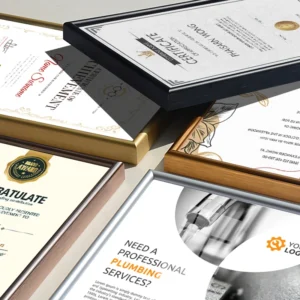 Aluminum Metal Photo Frame Custom Size Metal Picture Frame Profile 21×30 Cm Certificate Frame A1 A2 A3 A4