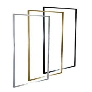 Aluminum Picture Frame Metal Photo Frame With Screw Corner Brackets Modern DIY Wall Decor Rectangle Frame