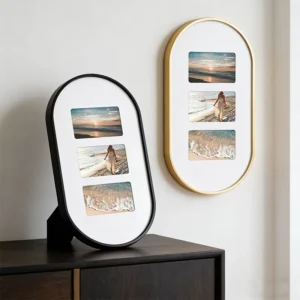 Arched Picture Frame Minimalist Luxury Style Desktop Wall Mounted MDF Photo Frame For Home Decor