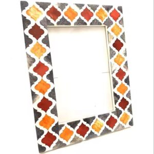 Artistic Resin Photo Frame for Wedding Anniversary & Birthday Gifts Handmade Decor Frame