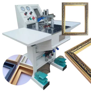 Automatic CNC Mirror Photo Frame Picture Frame Assembly Machinery Photo Frame Cutting Corner Nail Corner Machine