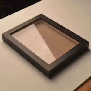 B&C ART New Classical Post modern Style 3D Shadow Box Wooden Photo Frames 6×8 8×10 Inches Black Rectangle Square Shape