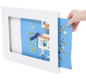 BSCI Wood Photo Picture Frame Shadow Box Frame for Kids Artwork