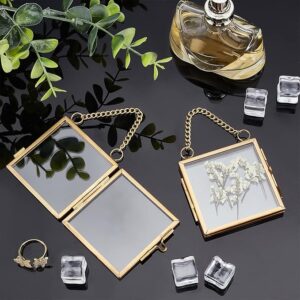 Beautiful Decorative Mini Photo Frames Made from High Quality Glass and Brass for Home and Office Decoration
