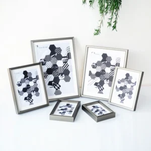 Best Selling Aluminum Alloy Digital Printing 6 Color Photo Frame Home & Office Desktop Decorative Photo Stand