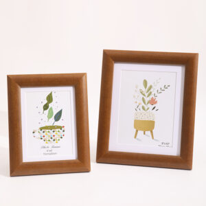 Best Selling Modern Solid Color Simple Cute Photo Frame Customized Eco friendly Standing Hanging Decorative Wall Art Pic Frames