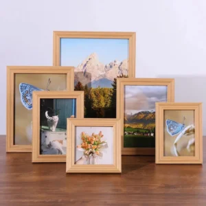 Best selling Handmade Eco friendly Luxury Wooden Photo Frames Customizable Multiple Sizes for Tabletop Display Photos Souvenir