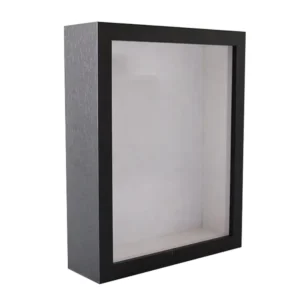 Black And White Wood Colored Decorative Photo Frame Deep 3D 5D Wooden Photo Frame Shadow Box