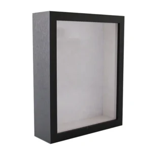 Black And White Wood Colored Decorative Photo Frame Deep 3D 5D Wooden Photo Frame Shadow Box