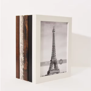 Black White Brown Color Tabletop Display Simple Wood MDF Picture Frames for Family Photo Use for Home Decor Room Decor