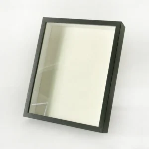 Black White Walnut Wood MDF Decoration Art Picture Photo Frame Deep 3d Shadow Box Frame With Plexiglass