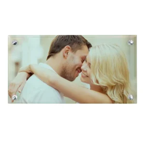Blank Sublimation Glass Photo Frame DIY Printing Photo Glass Picture Frame Gift for Valentine’s Day