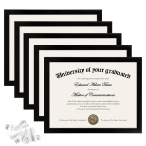 CHINEE Certificate of Honor Solid Wood Photo Frame Table Business License Awards Wall Display Frame Picture Frame