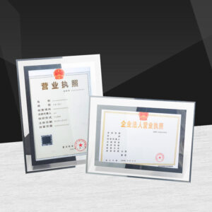 CHINEE Creative 5 Inch 6 Inch 7 Inch 8 Inch Crystal A4 Size Sublimation Glass Picture Photo Frame